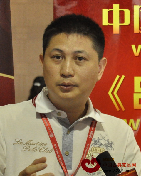 紅古軒家具有限公司總經(jīng)理吳赤宇：品牌提升價(jià)值