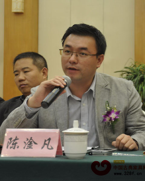 東莞國壽紅木副董事長陳淦凡