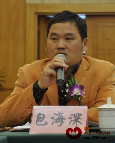 東陽雅典紅木董事長包海深