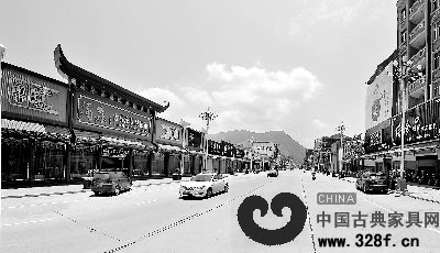 仙游“仙作”工藝家具走廊全面亮燈