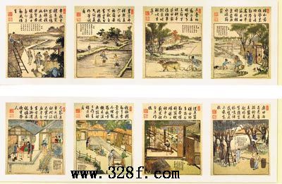 傳統(tǒng)家具紋飾之“御制耕織圖”