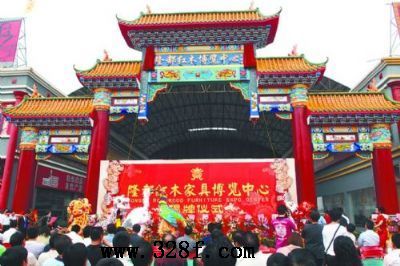 沙溪成為全國最大的精品紅木家具集散地