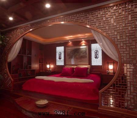 中式臥室化身時(shí)尚寵兒