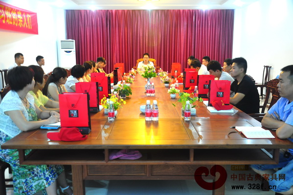 雙洋紅木“銷售精英學(xué)習(xí)班”第一期開班