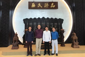 中國(guó)古家具藏家柯惕思造訪區(qū)氏臻品