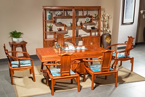 選功夫茶臺(tái)看水雨軒