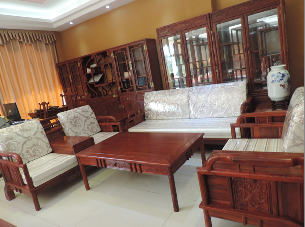 “江南之詩”小葉紅檀新中式沙發(fā)（檀典居）