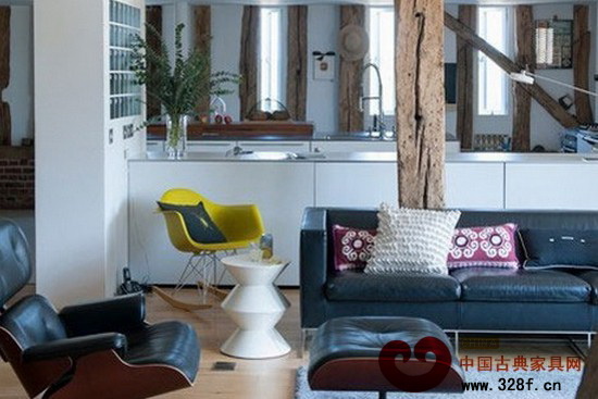 中式風格客廳屏風隔斷效果圖