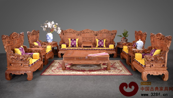 保養(yǎng)好的紅木家具散發(fā)出優(yōu)雅的氣質(zhì)（蘇陽紅供圖）