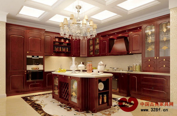 紅木櫥柜結(jié)合現(xiàn)代元素裝飾效果圖 紅木櫥柜結(jié)合現(xiàn)代元素裝飾效果圖