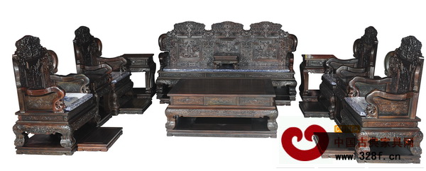 鈺品紅——五福呈祥沙發(fā)