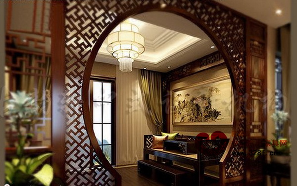 傳統(tǒng)圖案的月洞門內(nèi)有說不完的故事 傳統(tǒng)圖案的月洞門內(nèi)有說不完的故事