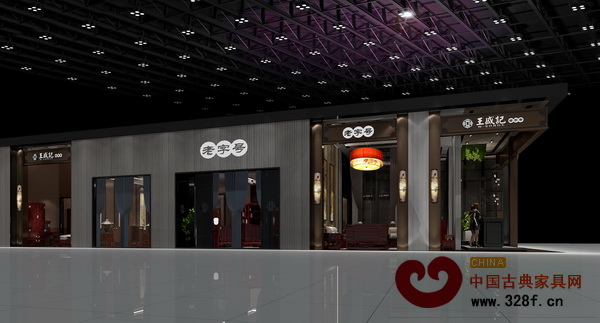 振宇紅木“王盛記”名家具展展館外觀效果圖 振宇紅木“王盛記”名家具展展館外觀效果圖
