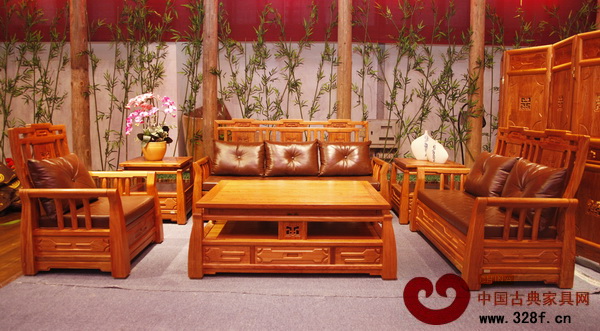 天匠坊紅木——《天承系列》之客廳沙發(fā)