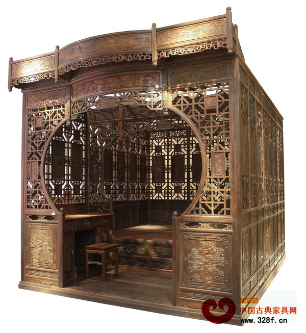 千工拔步床 千工拔步床