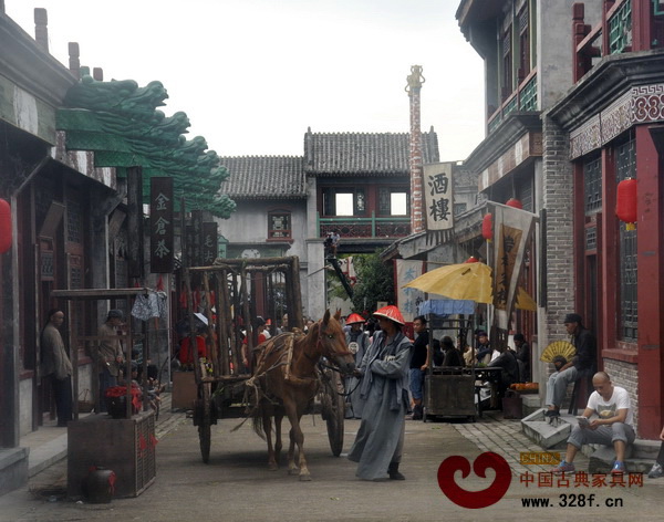 明清宮苑景區(qū)偶遇劇組拍戲 明清宮苑景區(qū)偶遇劇組拍戲