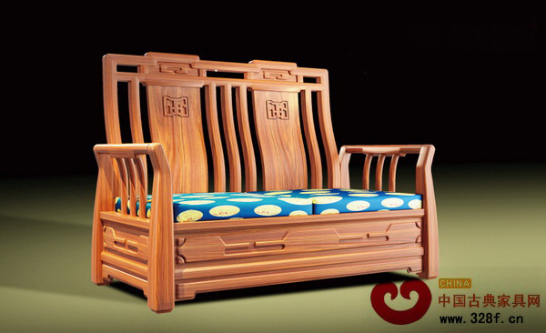 天匠坊紅木——《天承系列》之雙人沙發(fā) 天匠坊紅木——《天承系列》之雙人沙發(fā)