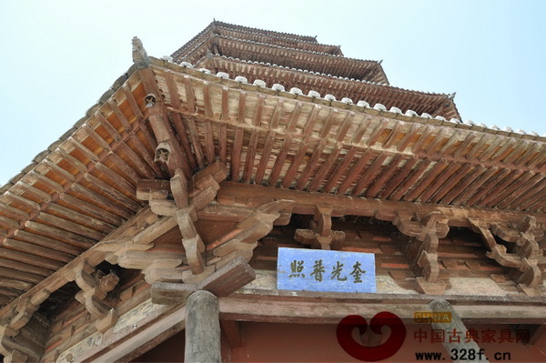 采用榫卯結(jié)構(gòu)建造的山西應(yīng)縣木塔 采用榫卯結(jié)構(gòu)建造的山西應(yīng)縣木塔