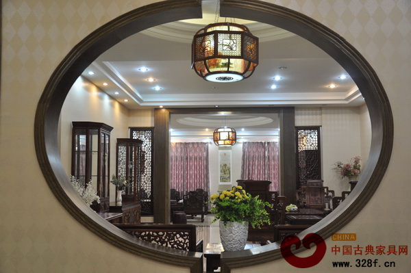 興成紅木展廳一角 興成紅木展廳一角