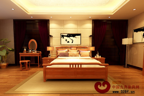 東成紅木——緬甸花梨香茗套間(5件/套) 東成紅木——緬甸花梨香茗套間(5件/套)