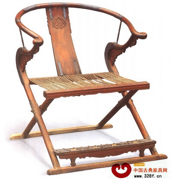 元 黃花梨圓后背交椅(中國現(xiàn)存最早的黃花梨家具) 元 黃花梨圓后背交椅(中國現(xiàn)存最早的黃花梨家具)