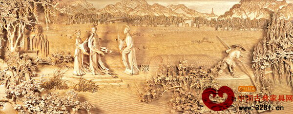 有著深厚的文化底蘊(yùn)和獨(dú)特的藝術(shù)魅力的東陽木雕作品