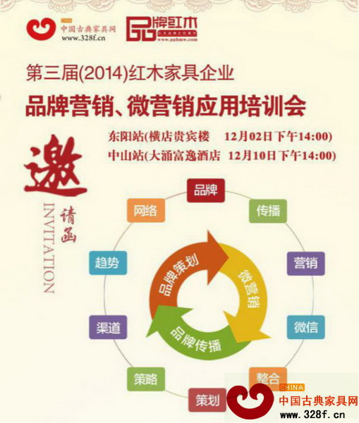 第三屆(2014)紅木家具企業(yè)品牌營銷、微營銷應用培訓會邀請函 第三屆(2014)紅木家具企業(yè)品牌營銷、微營銷應用培訓會邀請函