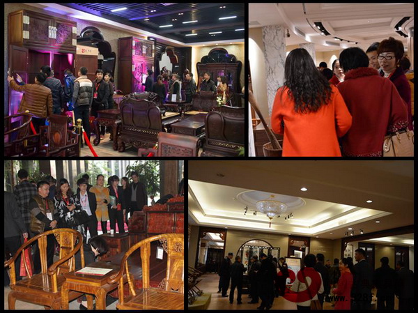 仙作紅木文化周吸引了眾多紅木愛好者、消費者前來參觀 仙作紅木文化周吸引了眾多紅木愛好者、消費者前來參觀