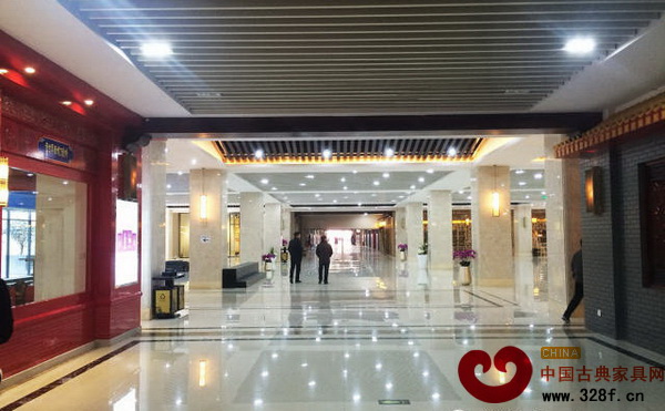 東陽(yáng)中國(guó)木雕城二期A地塊走廊一景