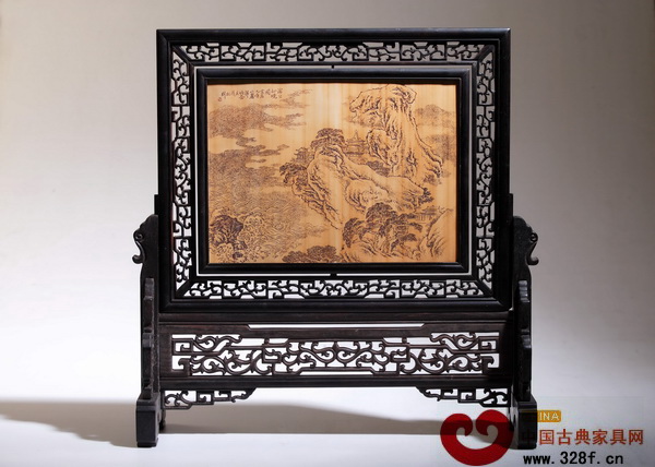 古典屏風(fēng)中的山水畫(huà) 古典屏風(fēng)中的山水畫(huà)