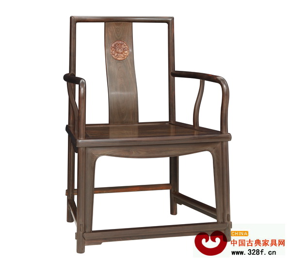 魯班木藝全榫卯結(jié)構(gòu)的扇形官帽椅 魯班木藝全榫卯結(jié)構(gòu)的扇形官帽椅