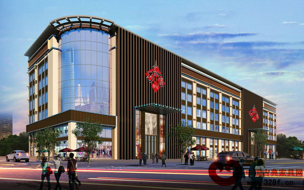 萬(wàn)家宜綜合大樓外景設(shè)計(jì)圖 萬(wàn)家宜綜合大樓外景設(shè)計(jì)圖