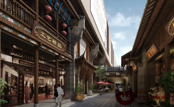 深具中國傳統(tǒng)文化特色的建筑是紅博城的特色 深具中國傳統(tǒng)文化特色的建筑是紅博城的特色