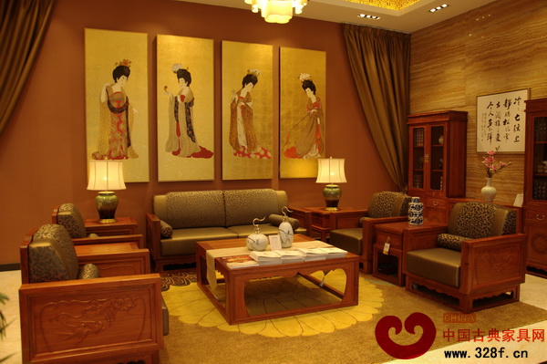 國(guó)壽紅木大唐系列沙發(fā)套件