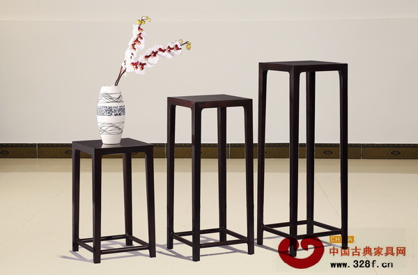 卓木王紅木——《天圓地方》花架