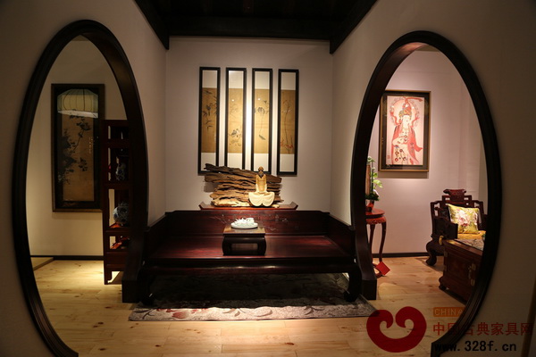 戴為紅木展館別具特色 戴為紅木展館別具特色