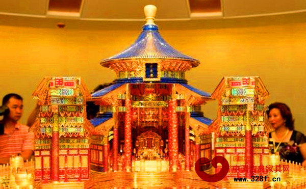 王樹文大師作品《天壇祈年殿》 王樹文大師作品《天壇祈年殿》