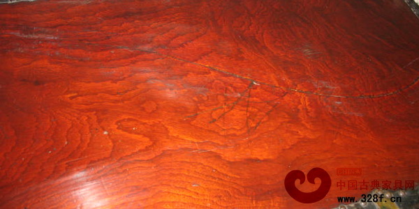 紅木家具面板修補后 紅木家具面板修補后