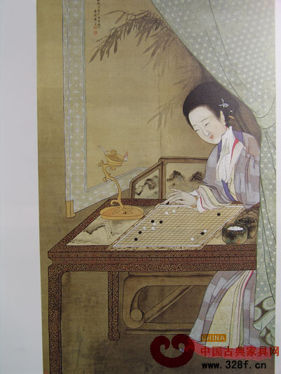 仕女下棋圖 仕女下棋圖
