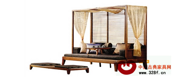 米蘭家具展上新中式清風(fēng)榻 米蘭家具展上新中式清風(fēng)榻