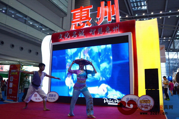 惠州館上演精彩的地方特色表演 惠州館上演精彩的地方特色表演