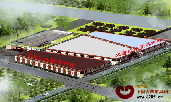 大唐紅木家具市場(chǎng)俯視效果圖 大唐紅木家具市場(chǎng)俯視效果圖