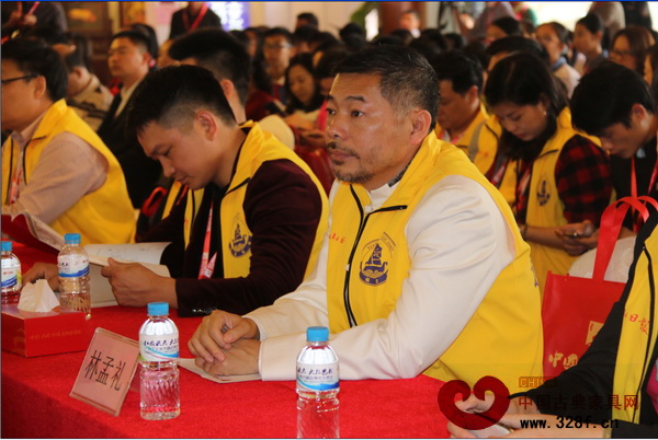 紅博城董事長(zhǎng)林孟禮出席開(kāi)幕式