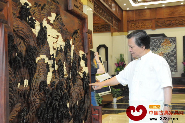 亞太地區(qū)手工藝大師、中國工藝美術大師陸光正蒞臨觀展