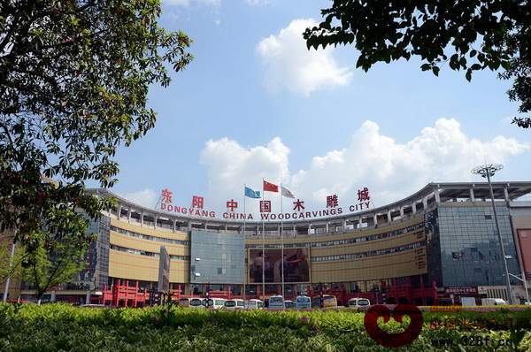 東陽中國木雕城一期局部圖 東陽中國木雕城一期局部圖