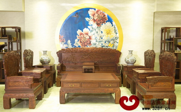 孔連紅木設(shè)計(jì)專利產(chǎn)品——江山如畫寶座 孔連紅木設(shè)計(jì)專利產(chǎn)品——江山如畫寶座