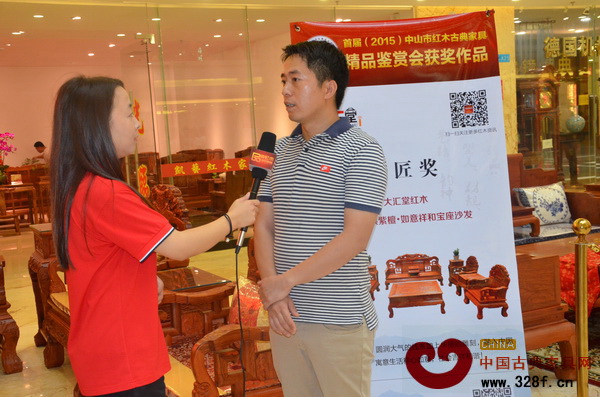 大匯堂總經(jīng)理胡春龍接受弘木傳媒記者采訪