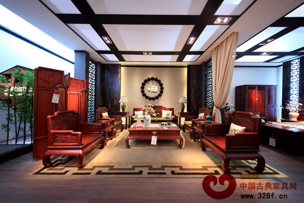明堂紅木第33屆東莞名家具展展館實景圖 明堂紅木第33屆東莞名家具展展館實景圖