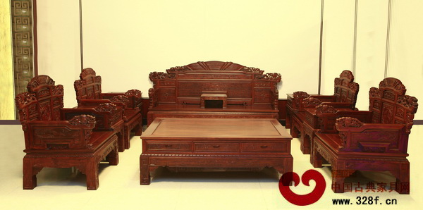 木緣紅木——小葉紅檀精品《百福沙發(fā)》 木緣紅木——小葉紅檀精品《百福沙發(fā)》