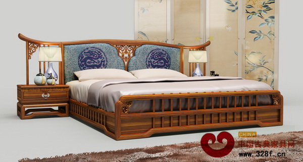 皇林苑紅木——《百年璽閱·床》 皇林苑紅木——《百年璽閱·床》